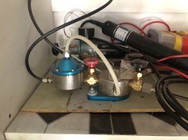 Bubbler system for River Gauging