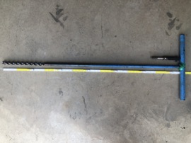 Hand auger 25mm for Soil Tensiometers