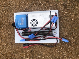 24V to 48V power regulator/charger